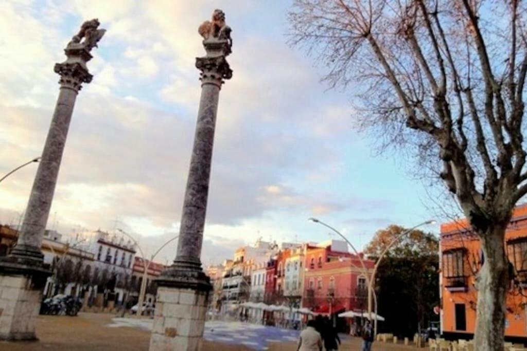 Atico Con Terraza En Alameda De Hercules Siviglia Esterno foto