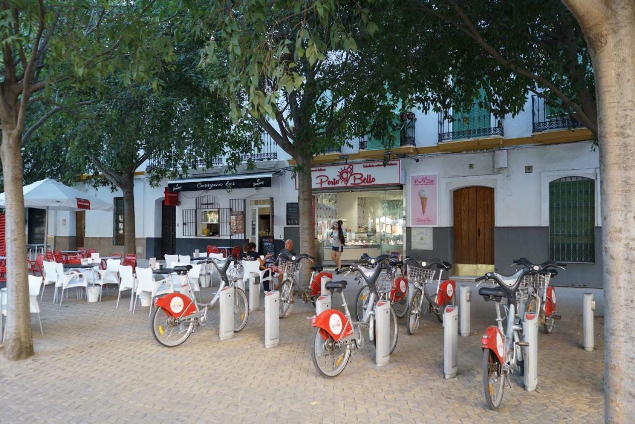 Atico Con Terraza En Alameda De Hercules Siviglia Esterno foto