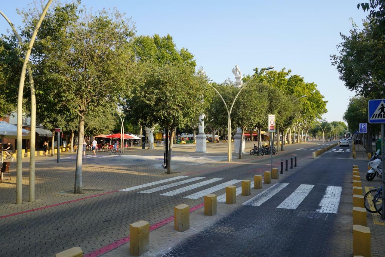 Atico Con Terraza En Alameda De Hercules Siviglia Esterno foto